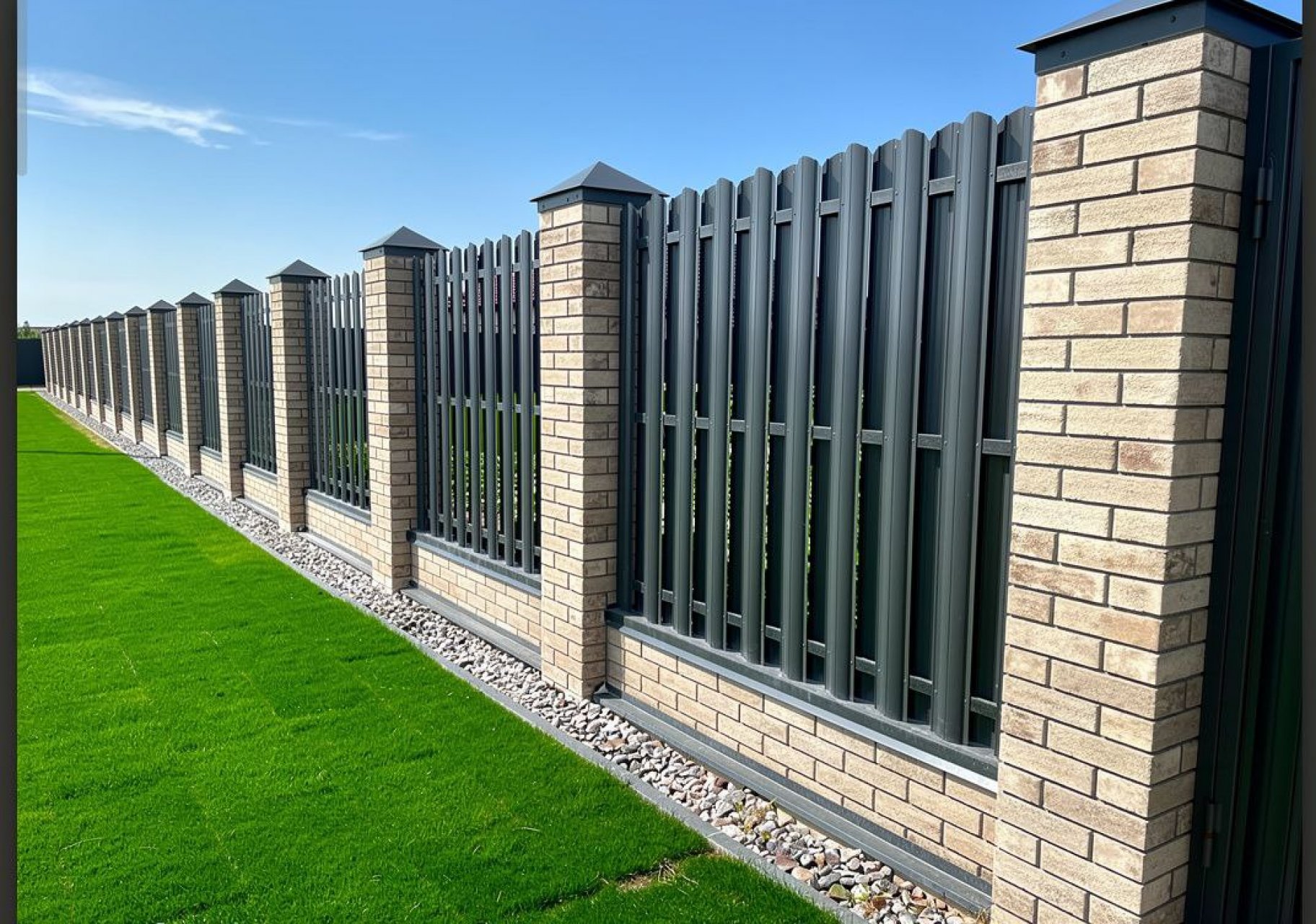 Что такое наборные блоки для забора и квадроблоки для заборов